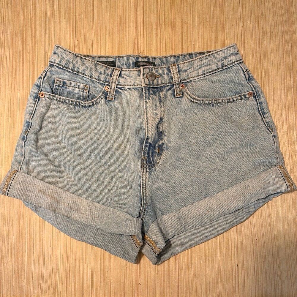 Wild fable highest rise mom short size 6/28